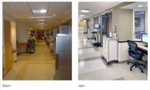 ICU - before & after