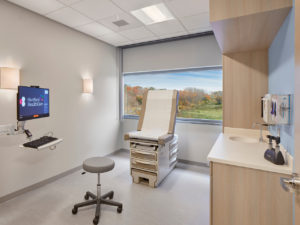 Hartford HealthCare HealthCenter - Mystic, CT; exam room
