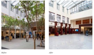 Main Lobby - before and after