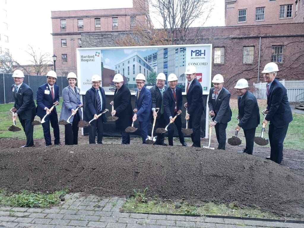 Groundbreaking for Hartford Hospital Bliss Expansion