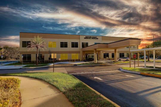 Brooksville, FL - 44,000 sf, 2-story medical office building located on the campus of HCA's Oak Hill Hospital. The facility offers outpatient and physician services in Internal Medicine, Primary Care / Pediatrics, Cardiology/Surgery, Rehab/Cardiac Rehab, and Wound Care.